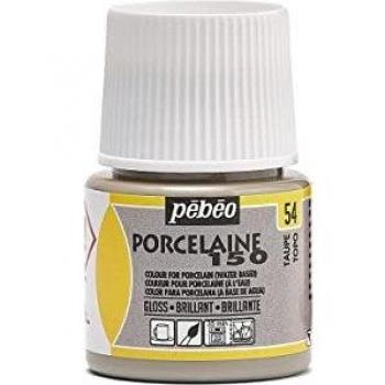 Pebeo P150 Porcelain Paint in Taupe, 45 ml