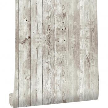 LUCKYYJ Self-Adhesive Vintage Wood Decor Sticker
