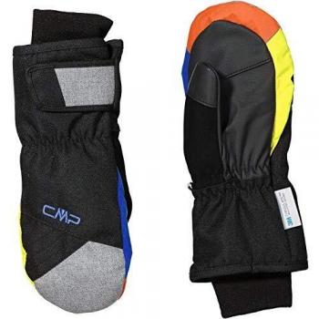 Guanti da sci CMP nero/royal/limeade