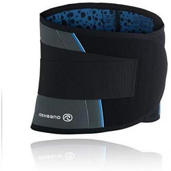 Réducteur de douleur lombaire Rehband 7732 – Gris M