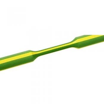 Gaine thermorétractable 3:1 HellermannTyton vert-jaune