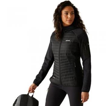 Regatta Women’s Andreson Hybrid Jacket – Jet Black, Size 12