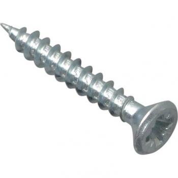 ForgeFix Multi-Purpose Pozi Compatible Screw CSK ST ZP 3.5 x 30mm Box 200