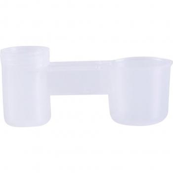 Bebedero para aves con puerto dual