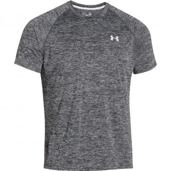 Under Armour Maglietta UA Tech SS a maniche corte, Uomo, Nero
