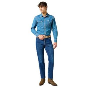 Western Seafoam Surf S: Camicia Wrangler a Maniche Lunghe Cod. 112357194