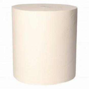 Bobina de papel secamanos celulosa blanca 1 capa 212mm x 170mt