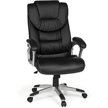 Sedia Ergonomica con Ruote e Supporto per la Testa