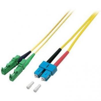 EFB Elektronik 20m LWL Kabel E2000®/APC 8° zu SC-Stecker