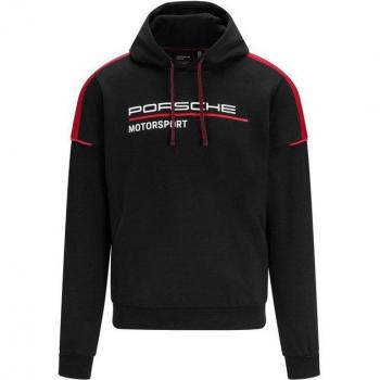 Porsche Motorsport Hoodie Baumwolle Schwarz