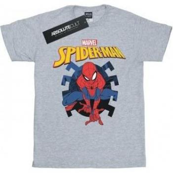 T-Shirt Spider-Man Emblema per Ragazze in Cotone