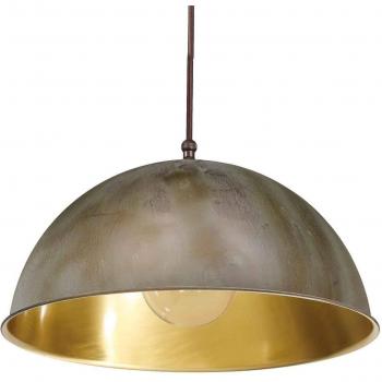 Circle lampada a sospensione oro/ottone anticato, Ø25 cm