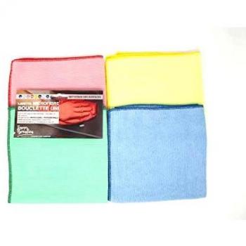 Lavettes Pratiques Microfibre 40x40cm 320gr/m² x2