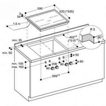 VI 462 111 Gaggenau Induction 60 CM