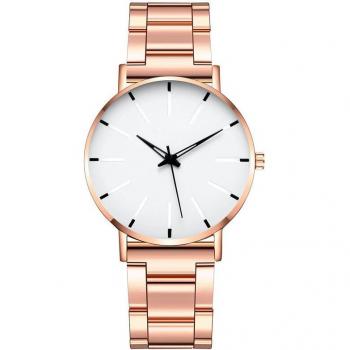 Montre simple en cuir pour hommes