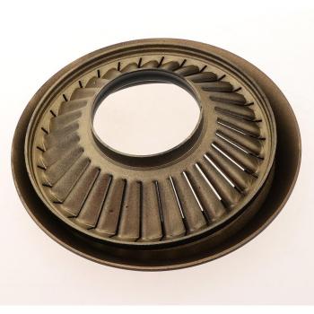 Cuisinière multi‑fonction à gaz avec protection contre les éclaboussures et brûleurs intégrés