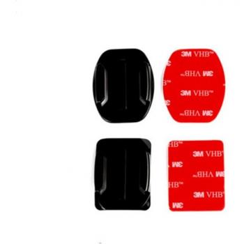 Soporte Adhesivo Curvo y Plano 3M para Gopro Hero 8 7 6 5 4 3 y SJCAM