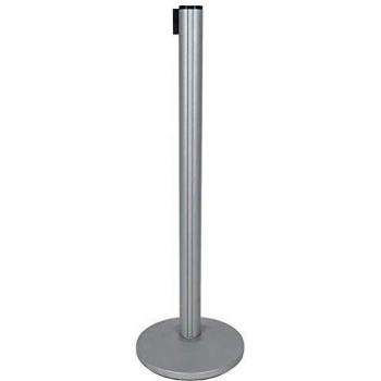 Showgear 2 m Adjustable Crowd Barrier PRO Silber