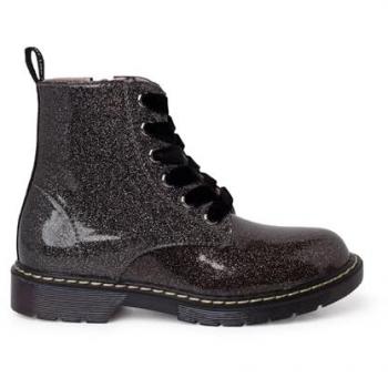 Botines Garvalín de charol plata para niña