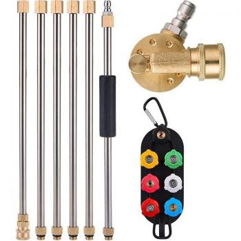 Extensión de varita con rotación de 240 grados