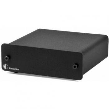 Pro-Ject Phono Box DC Fono Amplificatore MM/MC, Nero