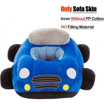 Chaise haute en peluche