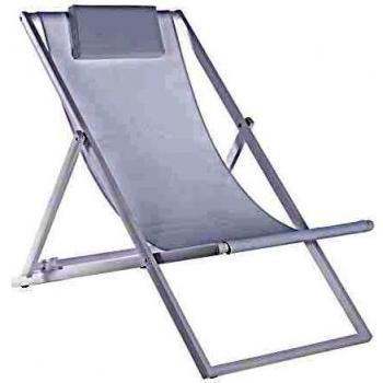 Sdraio Taylor in Textilene Bianco