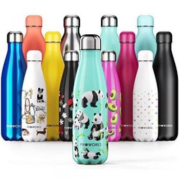Proworks Insulated Water Bottle for Hot & Cold Drinks 750ml