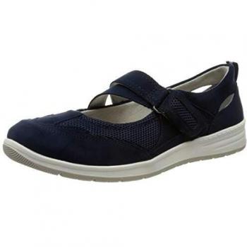 Jana Softline Damen Slipper 8-8-24663-24, Blau