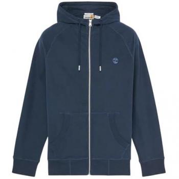 Felpa con zip Timberland Exeter River Loopback Dark Denim L