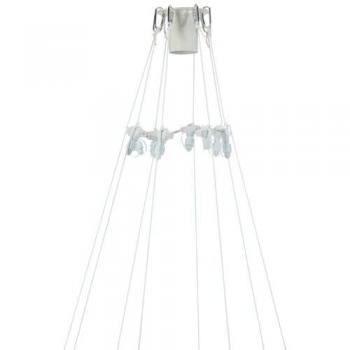 STAR TRADING LED Dekolicht System LED, Fahnenmast-Set für Lichterketten