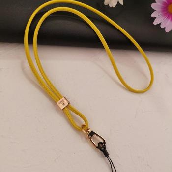 Cuerda de cuero fragante para teléfonos