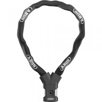 Cadena antirrobo Abus con sensor de huellas dactilares 7807F negro