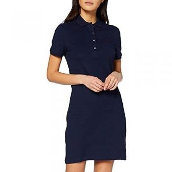 Vestito Corto Lacoste SOLENE Donna Blu Navy Slim Fit 40