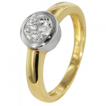 Goldschimmer & Schwarzer Glanz – Trendor Bicolor Ring