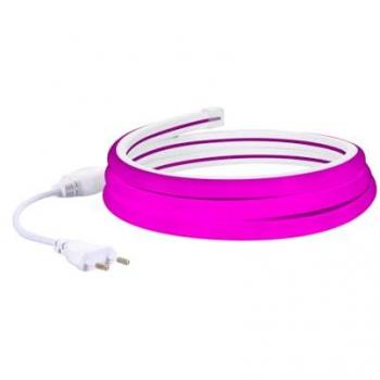 Gaine LED Néon Flexible Rose Semi-Circulaire 180° – 7,5 W/m – IP67 – Sur Mesure – Coupe 100 cm