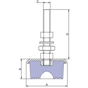 Support de Machine SV0 M-12
