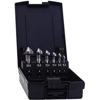Exact Kegelsenker 90° (Ø 6,3‑20,5 mm) HSS, TiCN, DIN 335C
