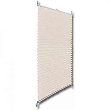 VidaXL Pleated Shade 60x125cm Cream
