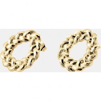 Pendientes Trenzados de Acero Agatha Paris