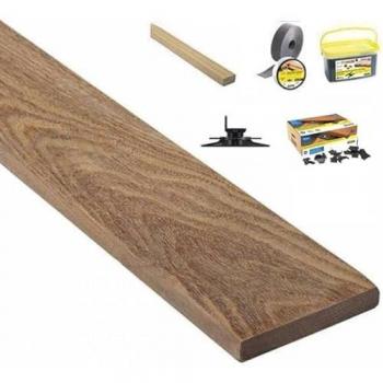 Kit Complet Terrasse 10m² en Cumaru