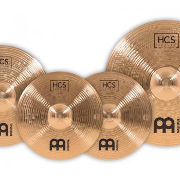 2023 Meinl HCSB1418 Traditional Bronze Cymbal Ensemble