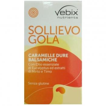 Vebix Nutrients Sollievo Gola 18 Pastiglie