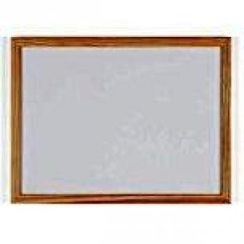 Pizarra velleda blanca 30x40 con marco de madera