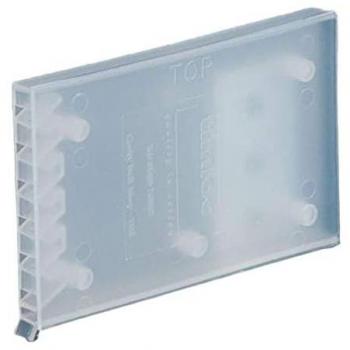 Timloc 1143CL Cavity Wall Weep Vent – Clear – 100 × 65 × 10 mm