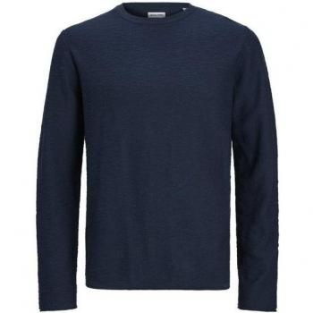 Mid-Size Navy Linen Knit Blazer Sweater – Jack & Jones