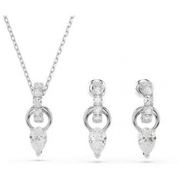 Collana Donna Swarovski Mesmera 5723197 – Taglio Pear in Bianco