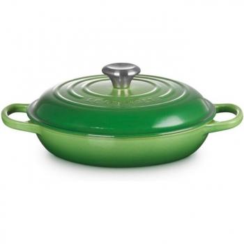 Le Creuset Signature Braiser Bamboo Green 30cm