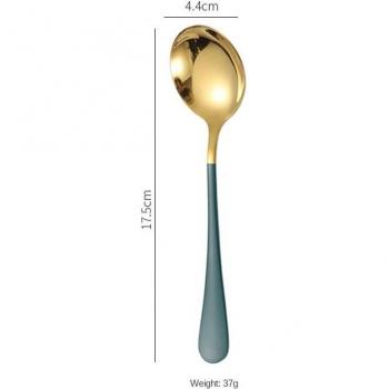 Round Cute Dessert Spoon