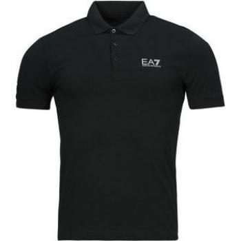 Men's EA7 Emporio Armani Blue Polo